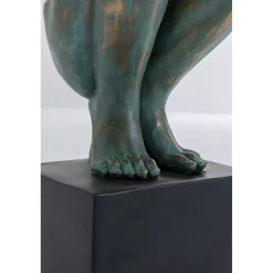 KARE Design Objets Déco|Objet Décoratif Athlete Xl Antique Vert 100Cm