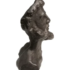 KARE Design Objets Déco|Objet Décoratif Bearded Man Anthracite 11Cm