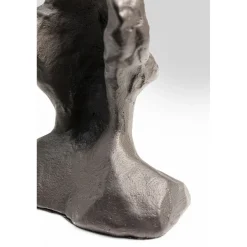 KARE Design Objets Déco|Objet Décoratif Bearded Man Anthracite 11Cm