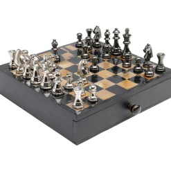 KARE Design Objets Déco|Objet Décoratif Chess Antique 36X33Cm