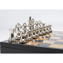 KARE Design Objets Déco|Objet Décoratif Chess Antique 36X33Cm