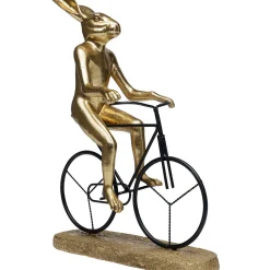 KARE Design Objets Déco|Objet Décoratif Cyclist Rabbit 39Cm