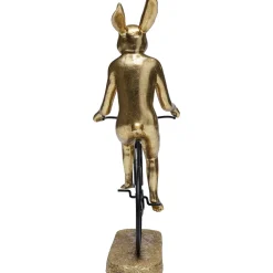 KARE Design Objets Déco|Objet Décoratif Cyclist Rabbit 39Cm