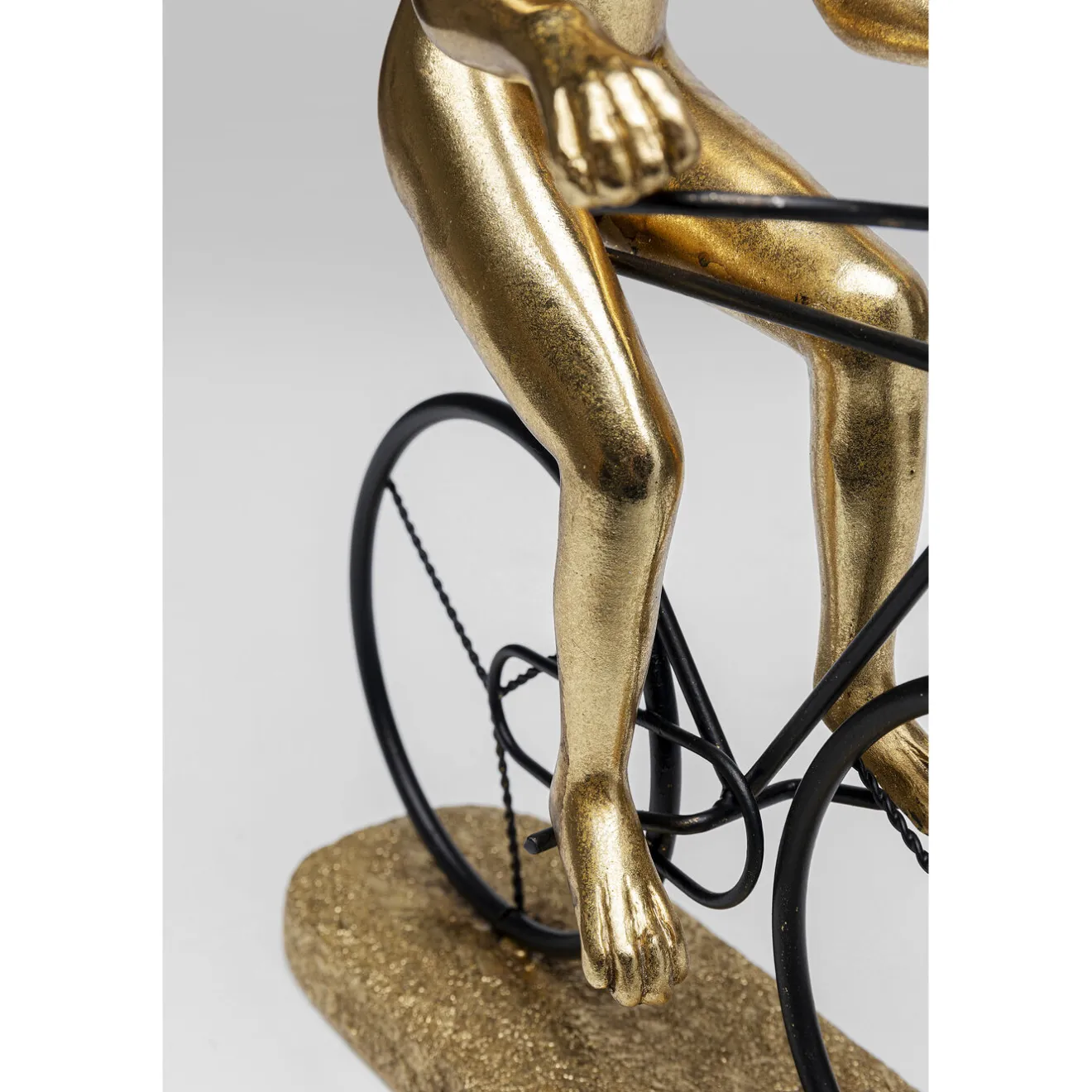 KARE Design Objets Déco|Objet Décoratif Cyclist Rabbit 39Cm