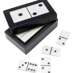 KARE Design Objets Déco|Objet Décoratif Domino Noir/Blanc 14X5Cm
