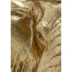 KARE Design Objets Déco|Objet Décoratif Elephant Royal Dore 57Cm