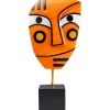 KARE Design Objets Déco|Objet Décoratif Face Orange 50Cm