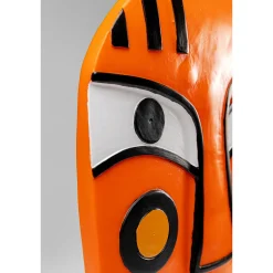 KARE Design Objets Déco|Objet Décoratif Face Orange 50Cm