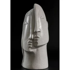 KARE Design Objets Déco|Objet Décoratif Face Siblings 30Cm