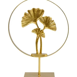 KARE Design Objets Déco|Objet Décoratif Ginkgo In The Circle 34Cm