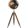 KARE Design Objets Déco|Objet Décoratif Globe Earth Noir