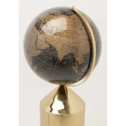 KARE Design Objets Déco|Objet Décoratif Globe Top Dore 132Cm