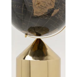 KARE Design Objets Déco|Objet Décoratif Globe Top Dore 132Cm