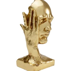 KARE Design Objets Déco|Objet Décoratif In My Mind Dore 30Cm