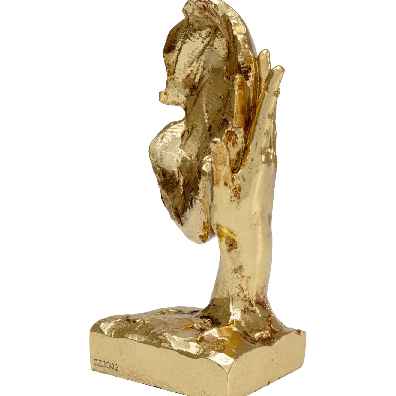 KARE Design Objets Déco|Objet Décoratif In My Mind Dore 30Cm