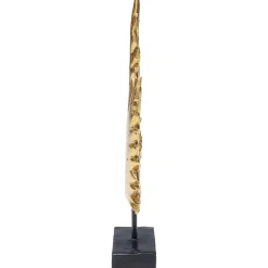 KARE Design Objets Déco|Objet Décoratif Leaves Dore 30Cm