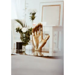 KARE Design Objets Déco|Objet Décoratif Mano Dore 35Cm