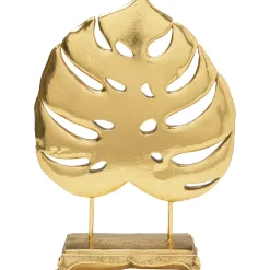 KARE Design Objets Déco|Objet Décoratif Monstera Leaf Dore 36Cm