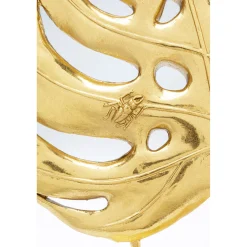 KARE Design Objets Déco|Objet Décoratif Monstera Leaf Dore 36Cm