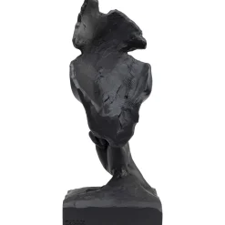 KARE Design Objets Déco|Objet Décoratif Quiet Face Noir 31Cm