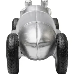 KARE Design Objets Déco|Objet Décoratif Racing Car Argente 9Cm
