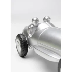 KARE Design Objets Déco|Objet Décoratif Racing Car Argente 9Cm