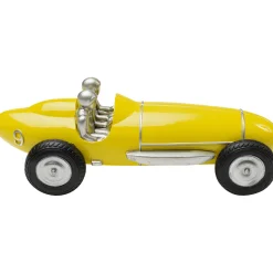 KARE Design Objets Déco|Objet Décoratif Racing Car Jaune 9Cm