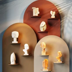 KARE Design Objets Déco|Objet Décoratif Sleeping Head 22Cm