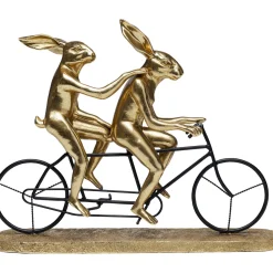 KARE Design Objets Déco|Objet Décoratif Tandem Rabbits 34Cm