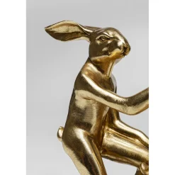 KARE Design Objets Déco|Objet Décoratif Tandem Rabbits 34Cm