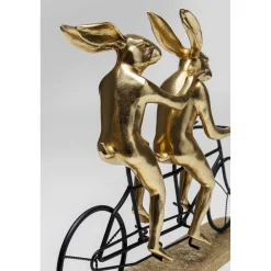 KARE Design Objets Déco|Objet Décoratif Tandem Rabbits 34Cm