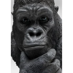 KARE Design Objets Déco|Objet Décoratif Thinking Gorilla Head 49Cm