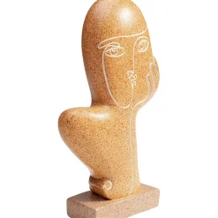 KARE Design Objets Déco|Objet Décoratif Thought Marron 27Cm