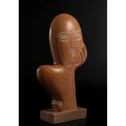 KARE Design Objets Déco|Objet Décoratif Thought Marron 27Cm