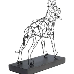 KARE Design Objets Déco|Objet Décoratif Wire Attack Dog 36Cm