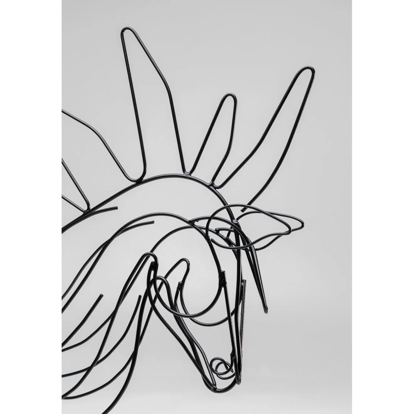 KARE Design Objets Déco|Objet Décoratif Wire Horse 51Cm
