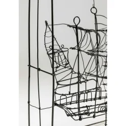 KARE Design Objets Déco|Objet Décoratif Wire Sail Boat 28Cm