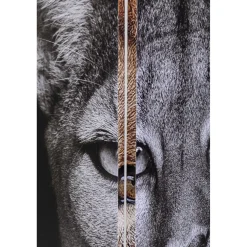 KARE Design Paravents|Paravent King Lion Vs Cat Girl 120X180