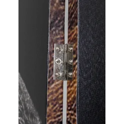 KARE Design Paravents|Paravent King Lion Vs Cat Girl 120X180