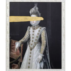 KARE Design Tableaux Encadres|Peinture A L Huile Frame Incognito Baroness 80X100