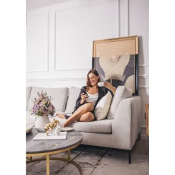 KARE Design Tableaux Encadres|Peinture A L Huile Frame Incognito Lady 80X100Cm