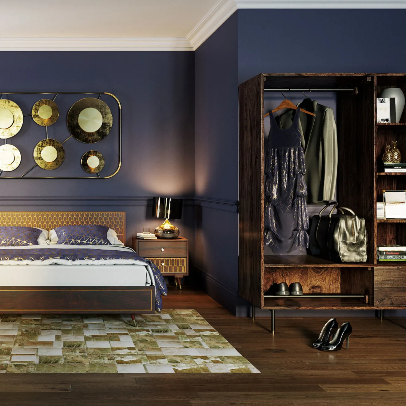 KARE Design Penderies|Penderie Ravello 185X120