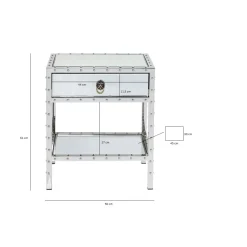 KARE Design Tables De Chevet|Petite Commode Rivet