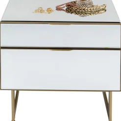 KARE Design Tables De Chevet|Petite Commode Soran Dore 49X50Cm