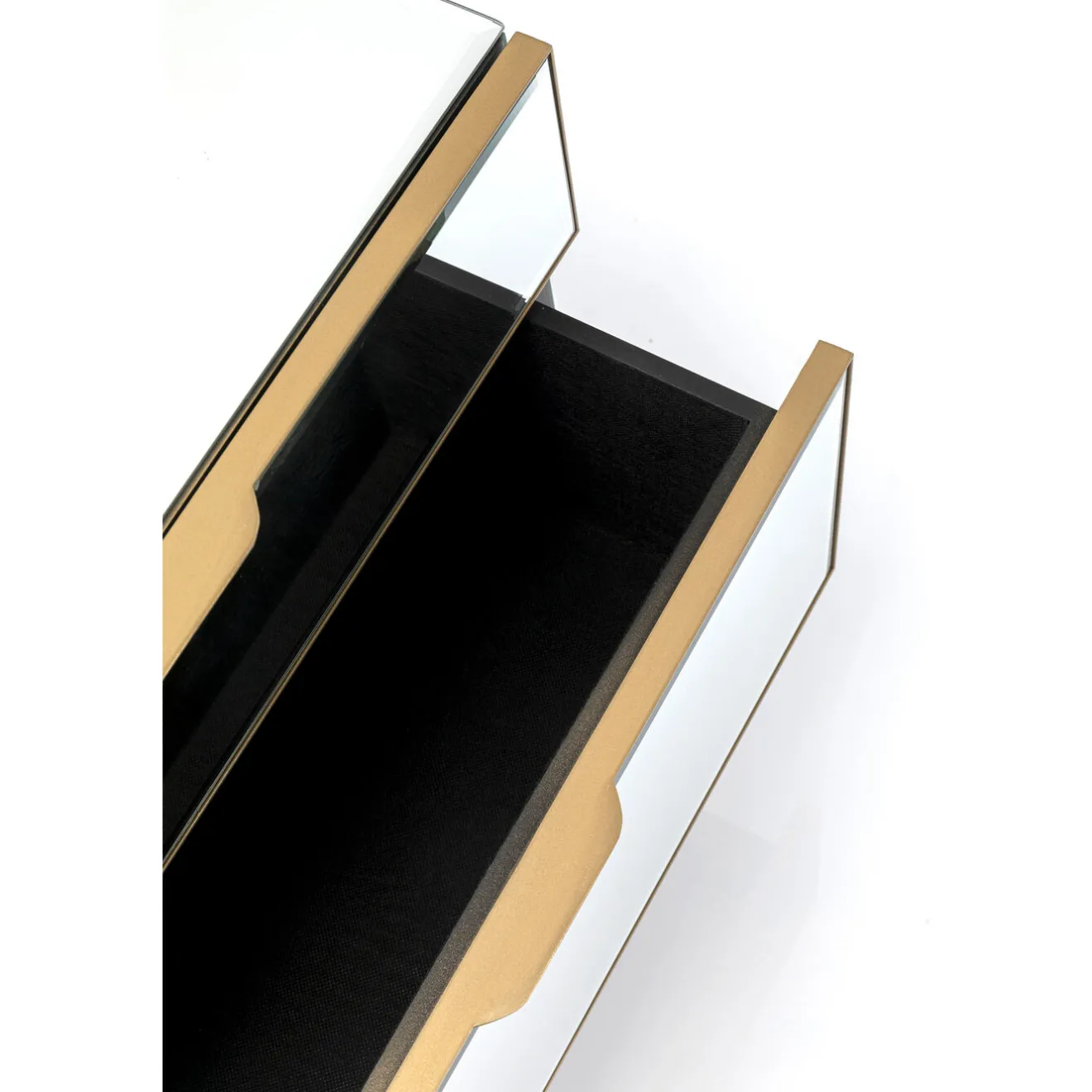 KARE Design Tables De Chevet|Petite Commode Soran Dore 49X50Cm