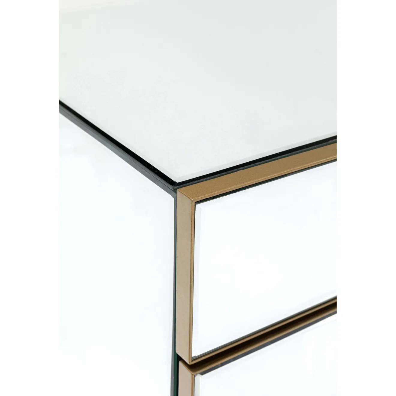 KARE Design Tables De Chevet|Petite Commode Soran Dore 49X50Cm