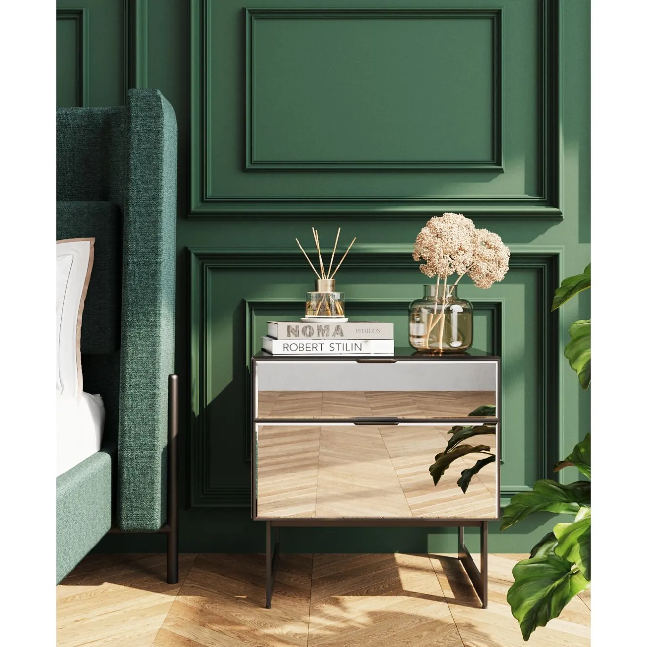 KARE Design Tables De Chevet|Petite Commode Soran Noir 49X50Cm