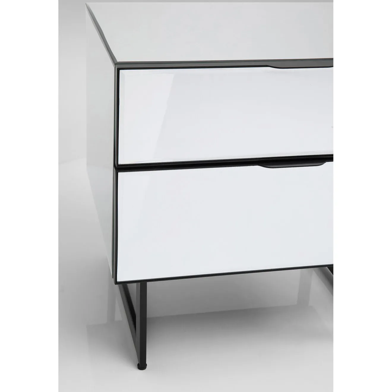 KARE Design Tables De Chevet|Petite Commode Soran Noir 49X50Cm