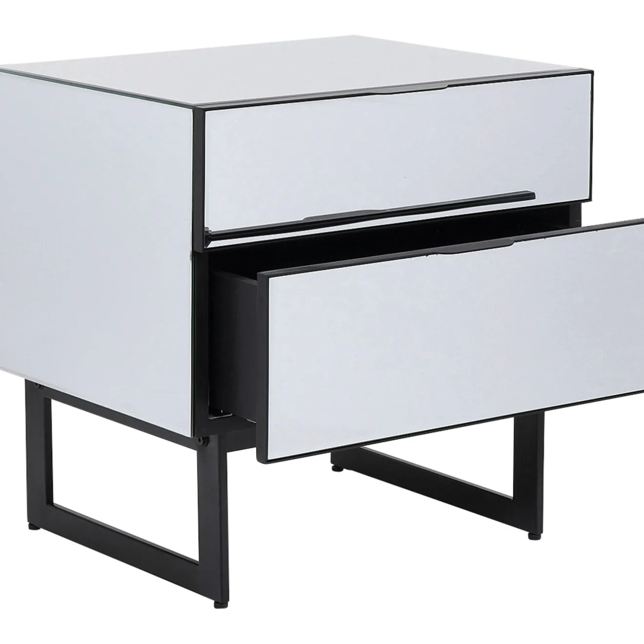 KARE Design Tables De Chevet|Petite Commode Soran Noir 49X50Cm