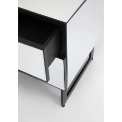 KARE Design Tables De Chevet|Petite Commode Soran Noir 49X50Cm